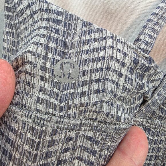 Lululemon Women's Energy Sportsbra Power Luxtreme Criss Cross Strappy Back Bra 6 - Picture 5 of 8